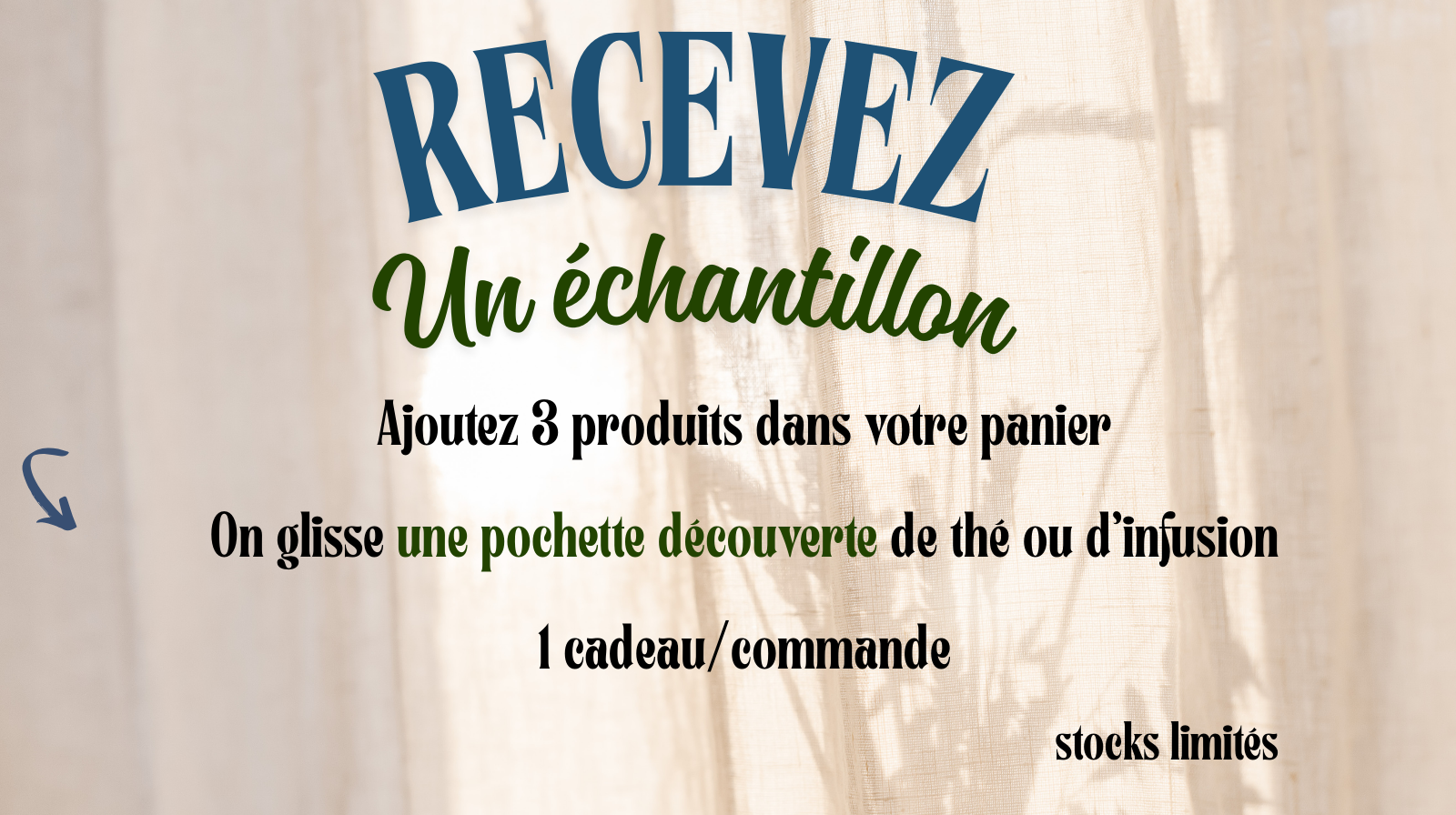 recevez une dose découverte de thé ou d'infusion