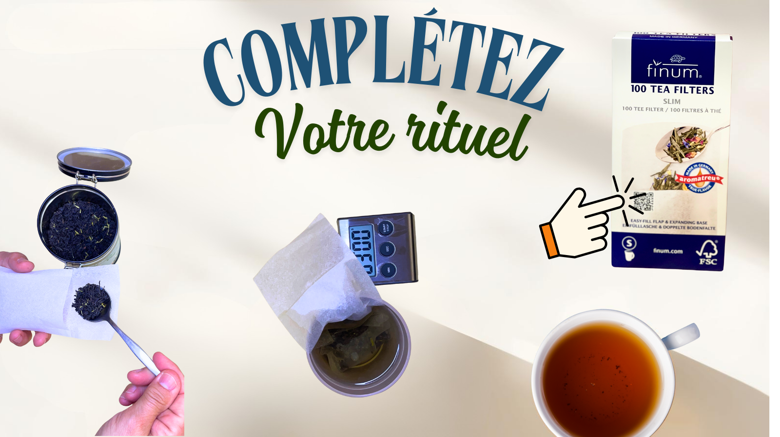 filtre à infuser soi même
