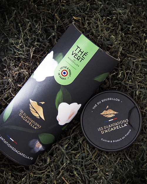 Thé vert en boite de 50g