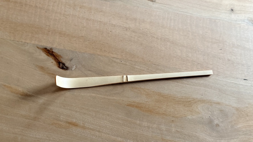 Cuillère mesure à matcha en bambou — chashaku