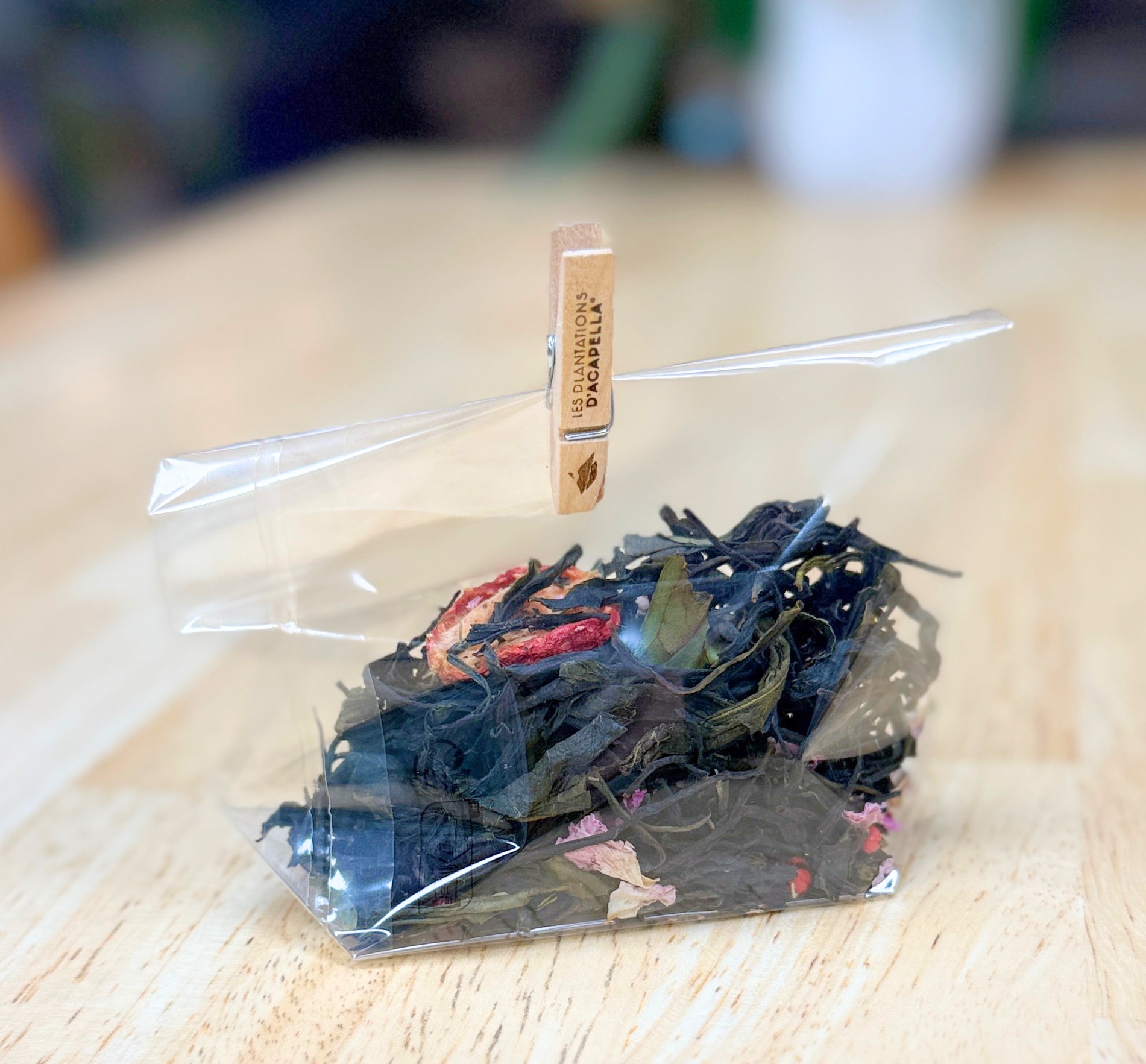 mini pince pour refermer vos pochettes de thé