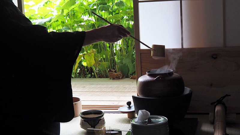 animation cérémonie du thé japonais